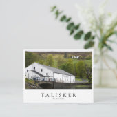 Talisker whisky destilery on Skye, Schotland Briefkaart (Staand voorkant)
