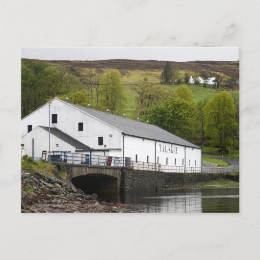 Talisker whisky destilery on Skye, Schotland Briefkaart (Voorkant)