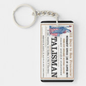 Talisman Clipper schip zeilen 1855 Sleutelhanger (Voorkant)