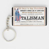 Talisman Clipper schip zeilen 1855 Sleutelhanger