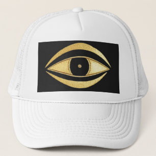 Talisman Gouden Boze Oog Trucker Pet
