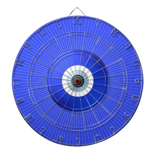 Talisman om te beschermen tegen boze ogen dartbord (Voorkant)