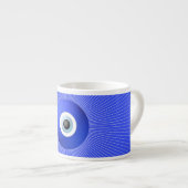 Talisman om te beschermen tegen boze ogen espresso kop (Voorkant rechts)