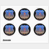 Talisman Snelweg RuneQueen Ronde Sticker (Vel)