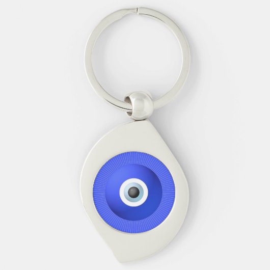 Talisman ter bescherming tegen het boze oog sleutelhanger (Voorkant)