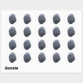 Talisman uit tv-serie ronde sticker (Vel)