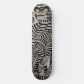 Talismanic Tiger  Japans Skateboard Art (Voorkant)