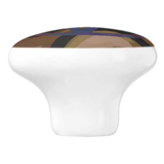 Talismanische Elementen van Ether Keramische Knop (Zijkant)