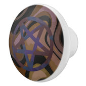 Talismanische Elementen van Ether Keramische Knop (Rechts)