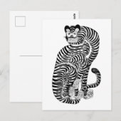  talismanische tijger Small Briefkaart (Voorkant / Achterkant)