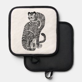 talismanische tijger Small Pannenlap