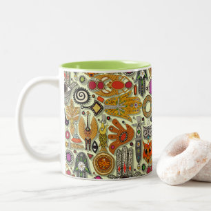 talismans honingdauw tweekleurige koffiemok