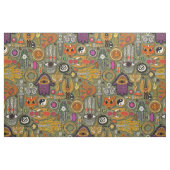 TALISMANS moss green Fabric Stof (Fat Quarter)