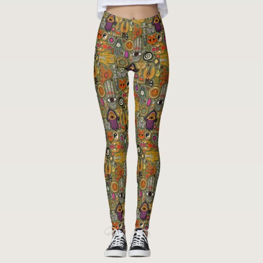 TALISMANS moss leggings (Voorkant)