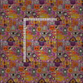 TALISMANS peony Fabric Stof (Delen)