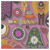 TALISMANS peony Fabric Stof (Close Up)
