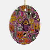 talismans peony keramisch ornament (Rechts)