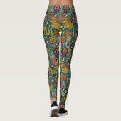 TALISMANS viridiaangroene leggingen Leggings (Achterkant)