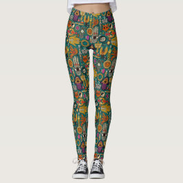 TALISMANS viridian groene leggings