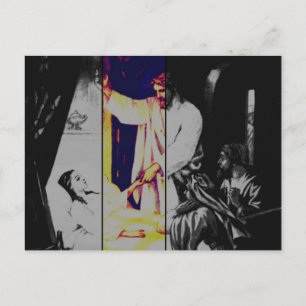 Talitha koum!  Mark 5-38:43 Briefkaart