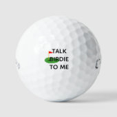 Talk Birdie gepersonaliseerde golfballen: Callaway Golfballen (Voorkant)