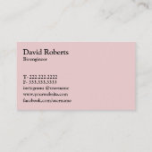 Talk Bubble Bioengineer Visitekaartje (Achterkant)