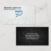Talk Bubble Logo | Corp Visitekaartje (Voorkant / Achterkant)