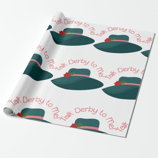 Talk Derby Cadeaupapier (Uitgerold)