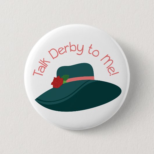 Talk Derby Ronde Button 5,7 Cm (Voorkant)