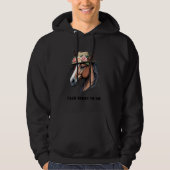 Talk Derby To Me Tee Funny Horse Racing Quote Appa Hoodie (Voorkant)