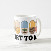 Talk Dirt To Me Mok | Grappige tuinieren koffie (Voorkant rechts)