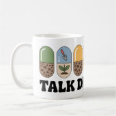 Talk Dirt To Me Mok | Grappige tuinieren koffie (Links)