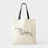 Talk Dizi Script Black Basic Tas (Voorkant)