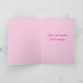 Talk Flirty To Me Card Kaart (Binnen)