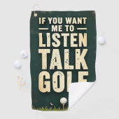 Talk Golf handdoek (Insitu)