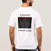 TALK IS CHEAP T-SHIRT (Achterkant)