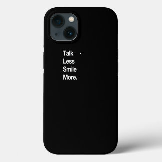 Talk Less Smile More Historic Hamilton Quote Print iPhone 13 Hoesje