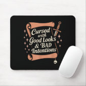 Talk like a pirate day funny crew gift office look muismat (Met muis)