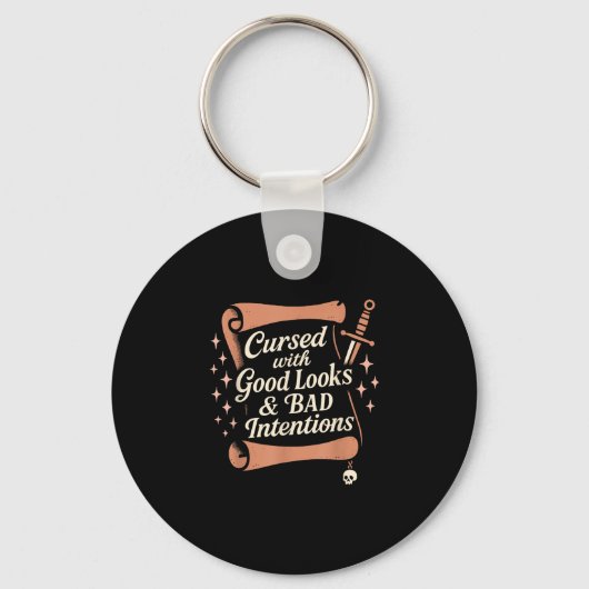 Talk like a pirate day funny crew gift office look sleutelhanger (Voorkant)