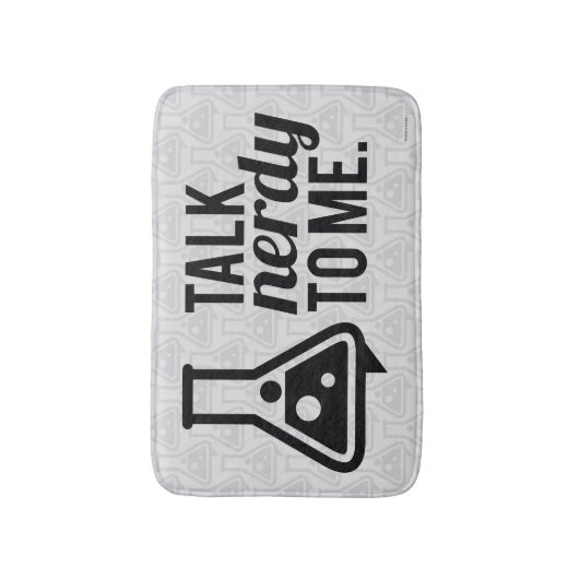 Talk Nerdy Badmat (Voorkant Verticaal)