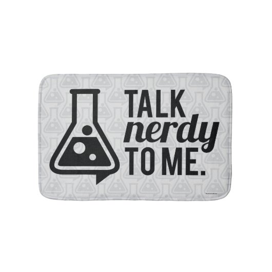 Talk Nerdy Badmat (Voorkant)