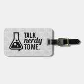 Talk Nerdy Bagagelabel (Voorkant horizontaal)