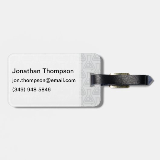 Talk Nerdy Bagagelabel (Achterkant horizontaal)