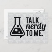 Talk Nerdy Briefkaart (Voorkant / Achterkant)