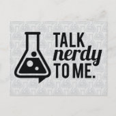Talk Nerdy Briefkaart (Voorkant)