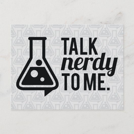Talk Nerdy Briefkaart (Voorkant)