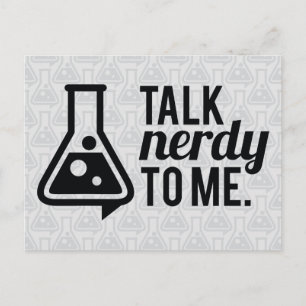 Talk Nerdy Briefkaart