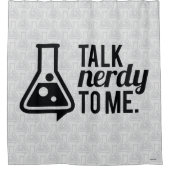Talk Nerdy Douchegordijn (Voorkant)