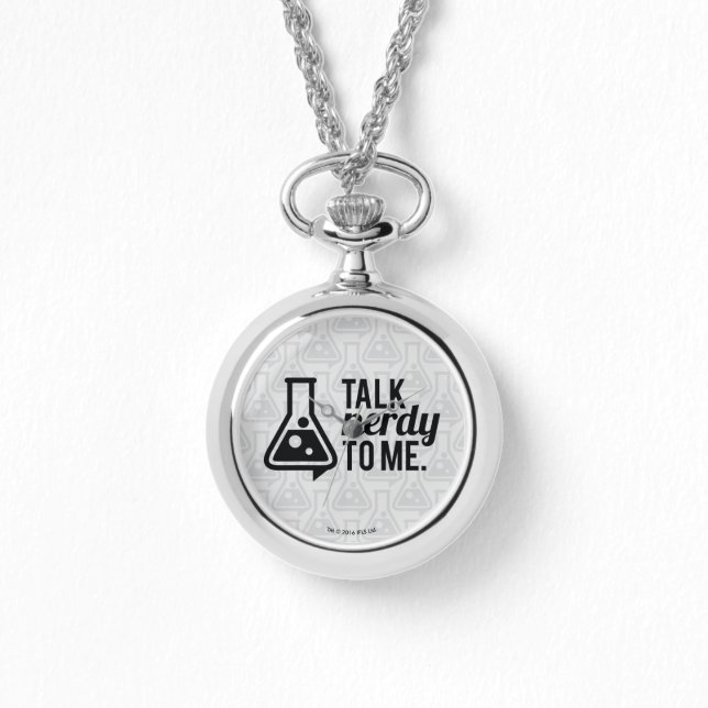 Talk Nerdy Horloge (Voorkant)