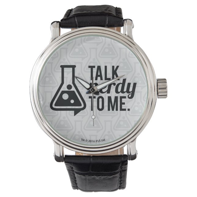 Talk Nerdy Horloge (Voorkant)
